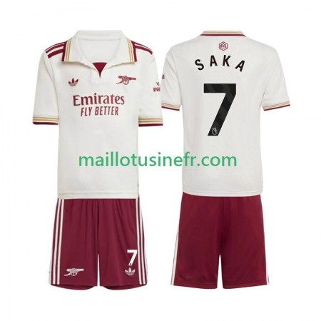 Maillot de Foot Arsenal Bukayo Saka 7 Troisième 2025-26 - Enfant Maillot de Foot Arsenal Bukayo Saka 7 Troisième 2025-26 - Enfant